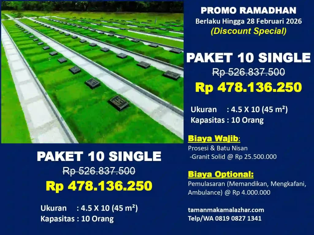Makam Al Azhar Paket 10 Single