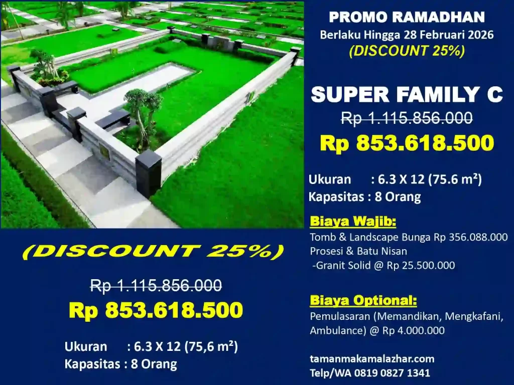 Makam Al Azhar Super Family C