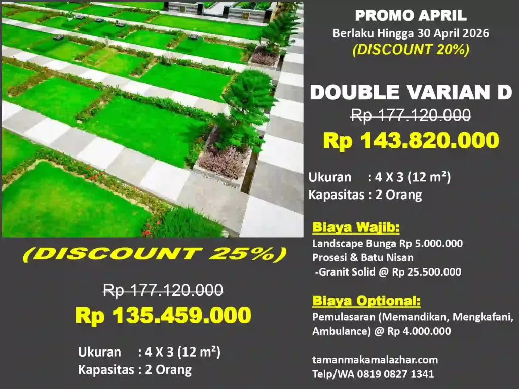 Makam Al-Azhar Double Varian D