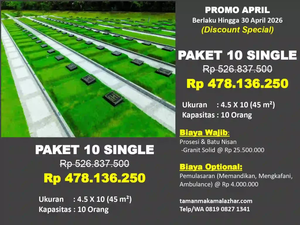 Makam Al Azhar Paket 10 Single
