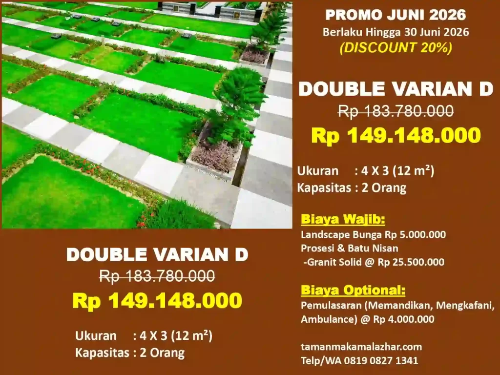 Makam Al-Azhar Double Varian D
