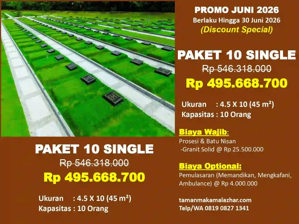 Makam Al Azhar Paket 10 Single