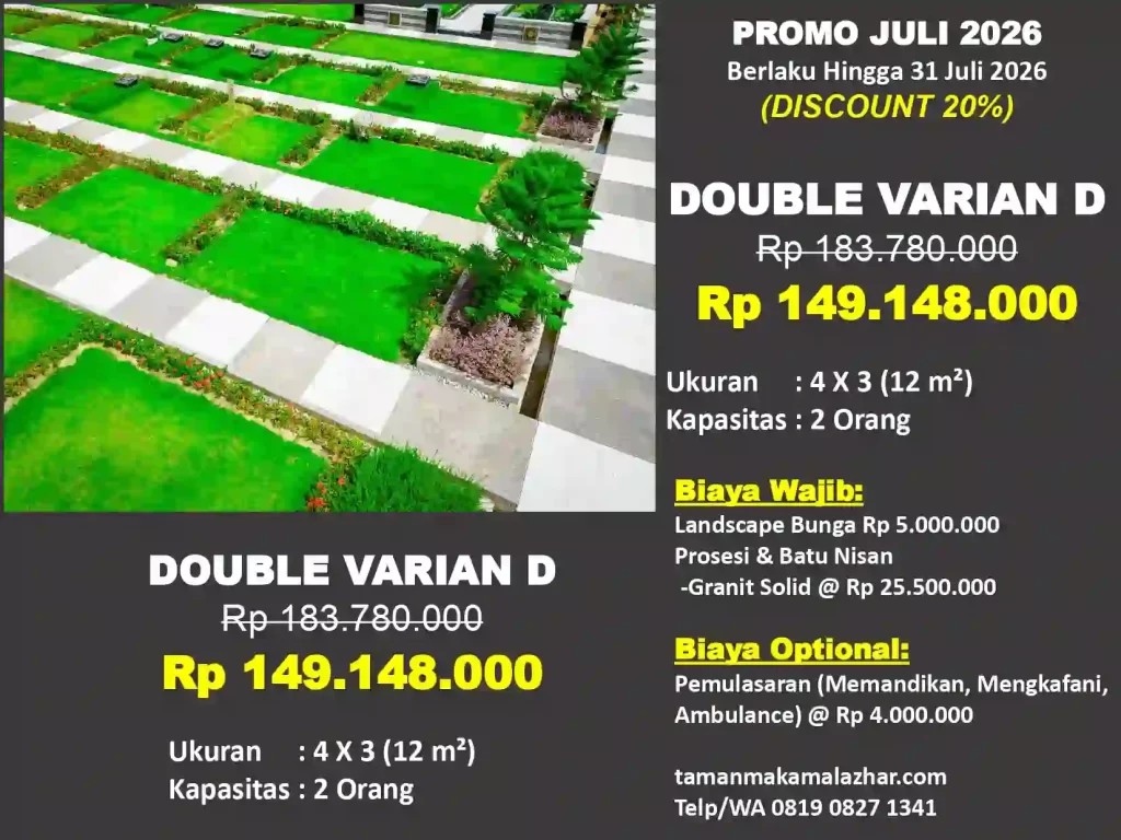 Makam Al-Azhar Double Varian D