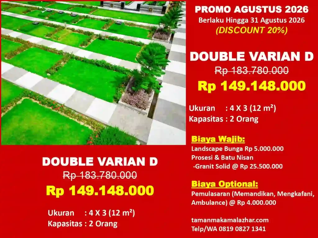 Makam Al-Azhar Double Varian D