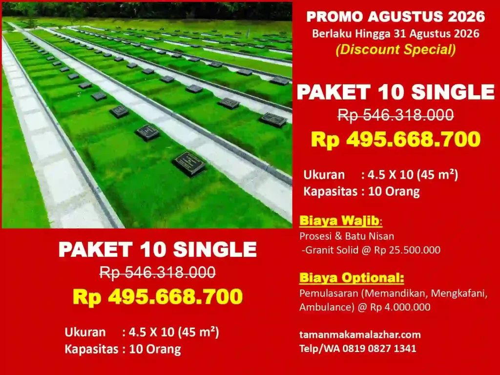 Makam Al Azhar Paket 10 Single