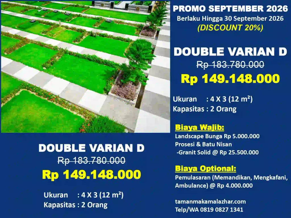 Makam Al-Azhar Double Varian D
