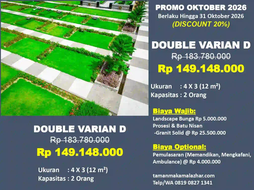 Makam Al-Azhar Double Varian D