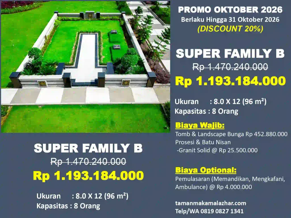 Makam Al Azhar Super Family B